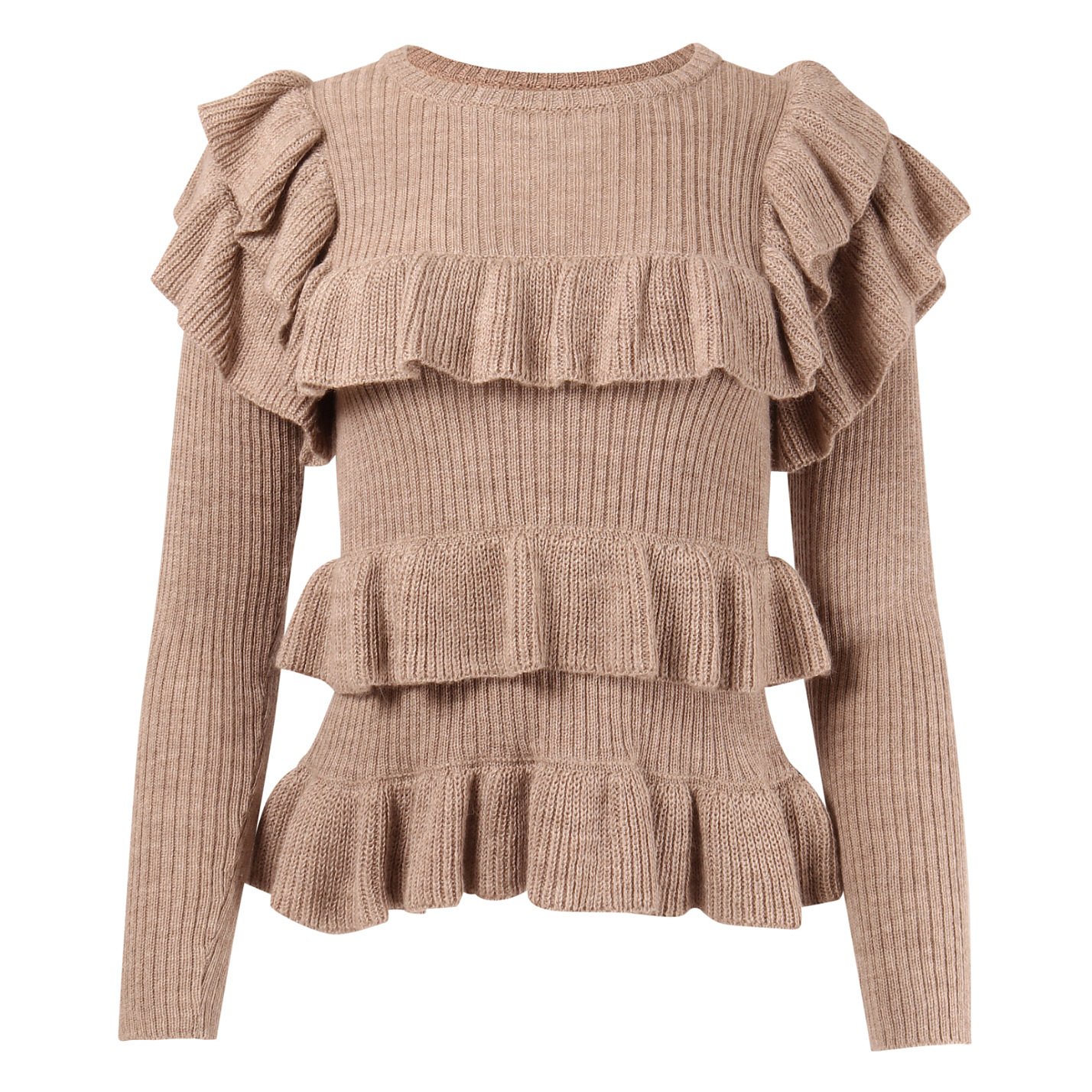 Ulla Johnson Ruffled Knit Sweater