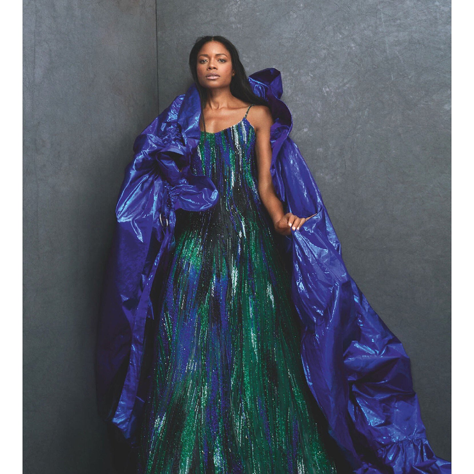 Sheldonhall Metallic Opera Coat 